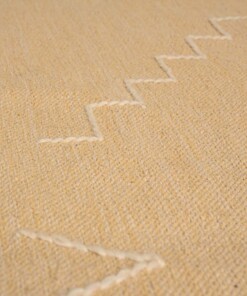 Tapis bohème - Cueva jaune/beige - close up, thumbnail Tapis bohème - Cueva jaune/beige - close up, thumbnail