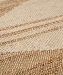 Tapis Kilim - Lana naturel/blanc - close up, thumbnail Tapis Kilim - Lana naturel/blanc - close up, thumbnail