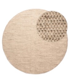 Tapis en laine Rond - Ulstein naturel - overzicht, thumbnail Tapis en laine Rond - Ulstein naturel - overzicht, thumbnail