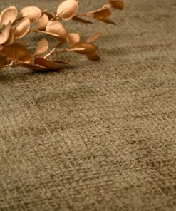 Tapis en viscose - Gem vert olive - close up, thumbnail Tapis en viscose - Gem vert olive - close up, thumbnail