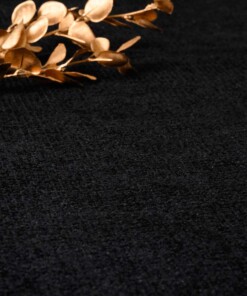 Tapis en viscose - Gem noir - close up, thumbnail Tapis en viscose - Gem noir - close up, thumbnail