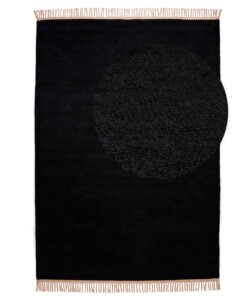 Tapis en viscose - Gem noir - overzicht