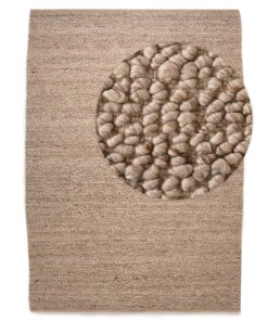 Tapis en laine - Agder beige - overzicht