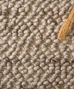 Tapis en laine - Agder gris clair - close up, thumbnail Tapis en laine - Agder gris clair - close up, thumbnail