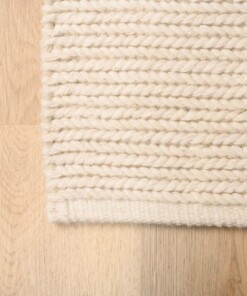 Tapis en laine - Narvik blanc - close up, thumbnail Tapis en laine - Narvik blanc - close up, thumbnail