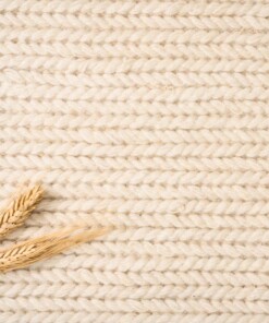 Tapis en laine - Narvik blanc - close up, thumbnail Tapis en laine - Narvik blanc - close up, thumbnail