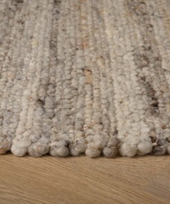 Tapis en laine - Tinn gris - close up, thumbnail Tapis en laine - Tinn gris - close up, thumbnail