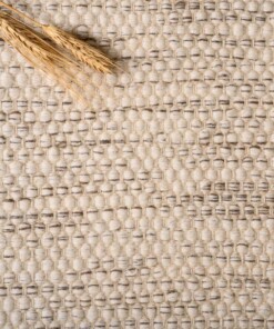 Tapis en laine - Ulstein blanc/gris - close up, thumbnail Tapis en laine - Ulstein blanc/gris - close up, thumbnail