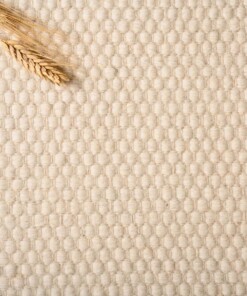 Tapis en laine Rond - Ulstein blanc - close up, thumbnail Tapis en laine Rond - Ulstein blanc - close up, thumbnail