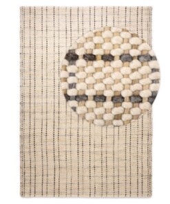 Tapis en laine - Verdal Crème/gris - overzicht