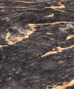 Tapis marbre lavable - Moderna noir/or - close up materiaal, thumbnail Tapis marbre lavable - Moderna noir/or - close up materiaal, thumbnail