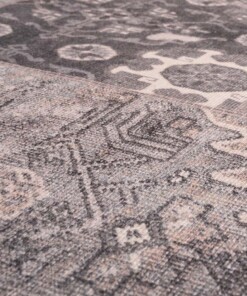 Tapis patchwork - Fade Dreamer beige - close up materiaal, thumbnail Tapis patchwork - Fade Dreamer beige - close up materiaal, thumbnail