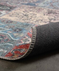 Tapis patchwork - Fade Dreamer Multicolore - close up vouw, thumbnail Tapis patchwork - Fade Dreamer Multicolore - close up vouw, thumbnail