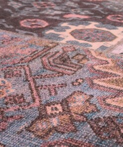 Tapis patchwork - Fade Dreamer violet - close up materiaal, thumbnail Tapis patchwork - Fade Dreamer violet - close up materiaal, thumbnail