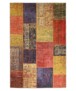 Tapis patchwork - Fade Heritage rouge/Multicolore - overzicht boven, thumbnail