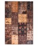 Tapis patchwork - Fade No.1 or/marron - overzicht boven, thumbnail