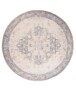 Tapis vintage Rond - Fade No.2 gris - overzicht boven, thumbnail