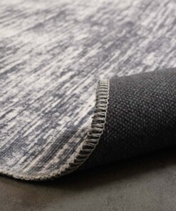 Tapis vintage - Fade Blend gris - close up vouw, thumbnail Tapis vintage - Fade Blend gris - close up vouw, thumbnail
