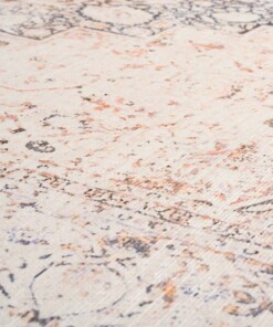 Tapis vintage Rond - Fade No.2 gris - close up materiaal, thumbnail Tapis vintage Rond - Fade No.2 gris - close up materiaal, thumbnail