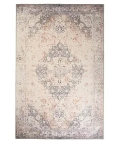 Tapis vintage - Fade No.2 gris - overzicht boven