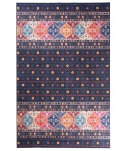 Tapis Kilim lavable - Moderna multicolore - overzicht boven