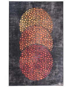 Tapis design lavable - Moderna noir - overzicht boven