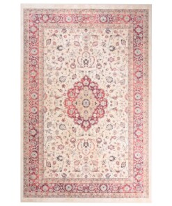 Tapis persan lavable - Moderna rouge - overzicht boven