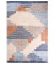 Tapis rétro lavable - Moderna bleu - overzicht boven, thumbnail