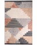 Tapis rétro lavable - Moderna marron - overzicht boven, thumbnail