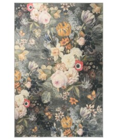 Tapis fleurs lavable - Moderna multicolore - overzicht boven, thumbnail