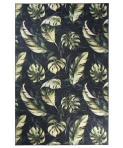 Tapis Jungle lavable - Moderna vert - overzicht boven