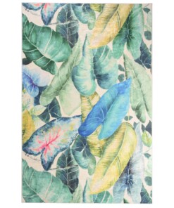 Tapis Jungle lavable - Moderna vert/bleu - overzicht boven