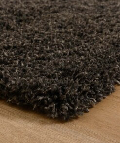 Tapis Carré poils longs - Cozy Shaggy gris foncé Tapis Carré poils longs - Cozy Shaggy gris foncé