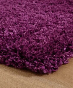 Tapis Carré poils longs - Cozy Shaggy violet Tapis Carré poils longs - Cozy Shaggy violet