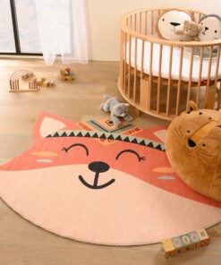 Tapis enfant renard - Smile terra
