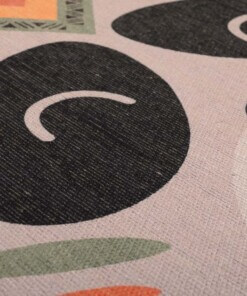 Tapis enfant raton - Smile gris Tapis enfant raton - Smile gris