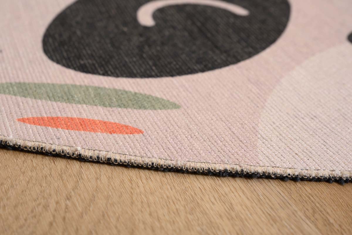 Tapis enfant raton - Smile gris Tapis enfant raton - Smile gris