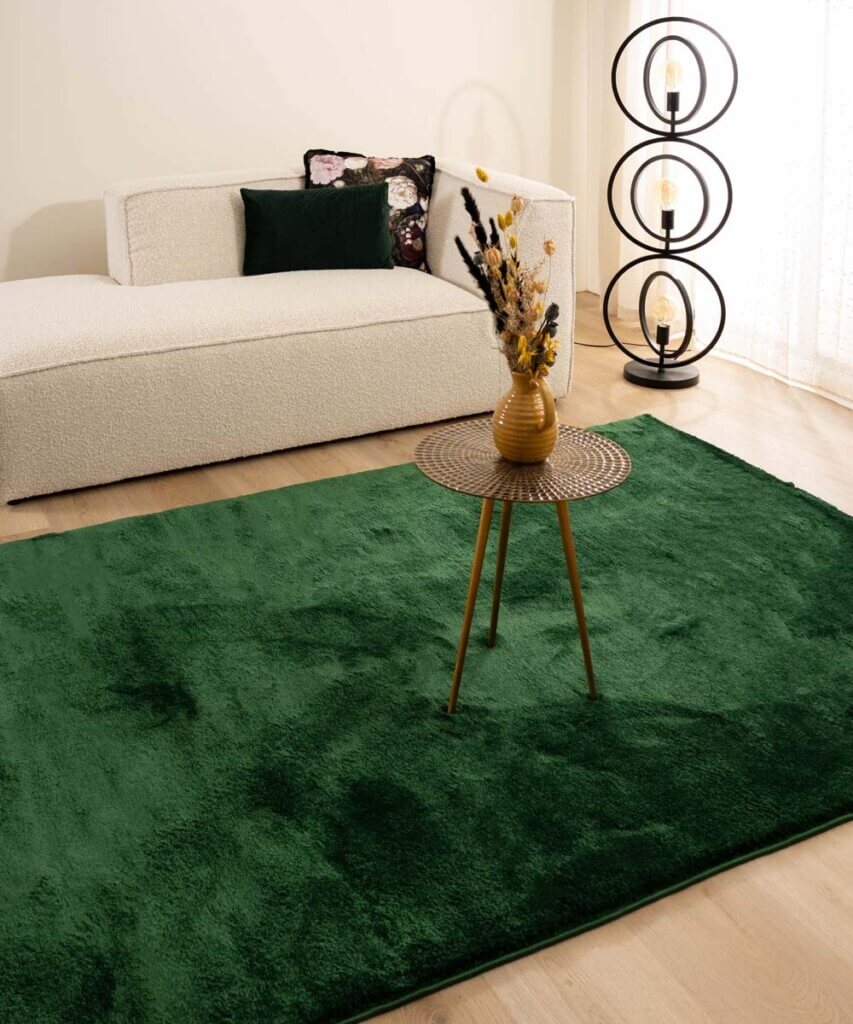 Tapis velours – Flair vert émeraude