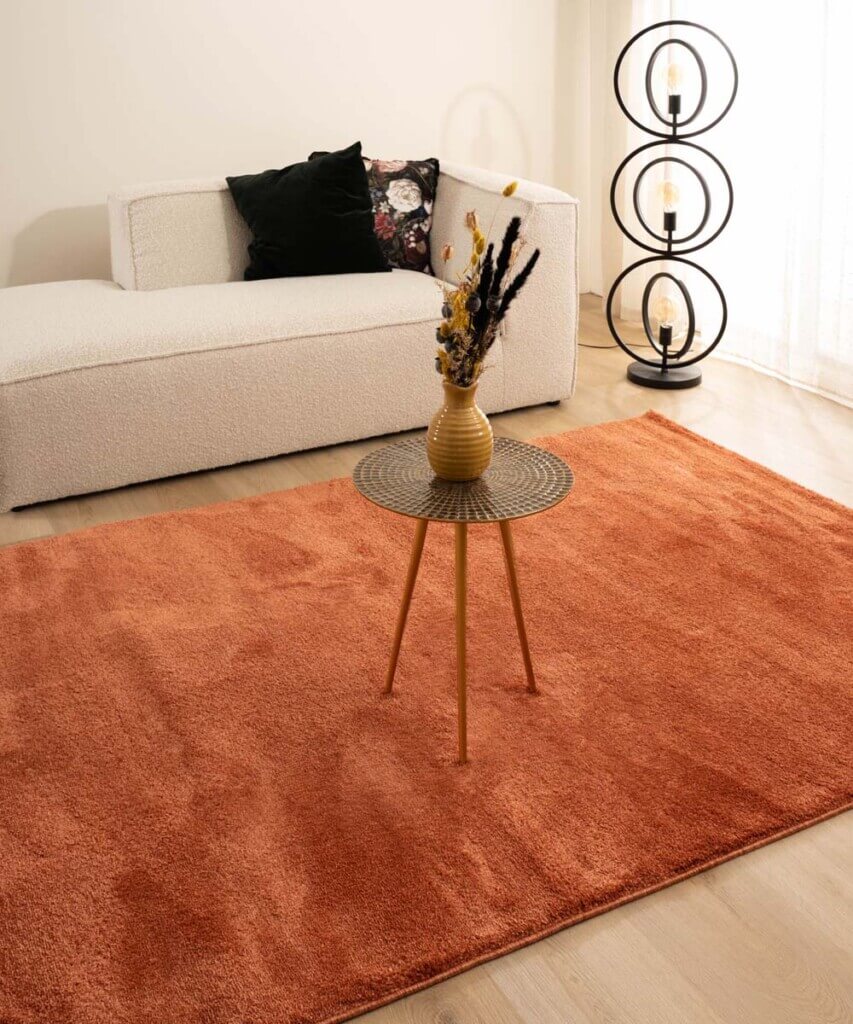 Tapis velours – Flair terracota
