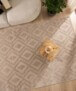 Tapis scandinave - Contour Diamond beige