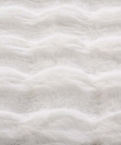 Tapis moelleux poils longs - Cloud blanc - close up