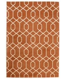Tapis de couloir Géométrique - Aria cuivre - overzicht, thumbnail Tapis de couloir Géométrique - Aria cuivre - overzicht, thumbnail