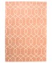 Tapis Géométrique - Aria rose clair - overzicht, thumbnail