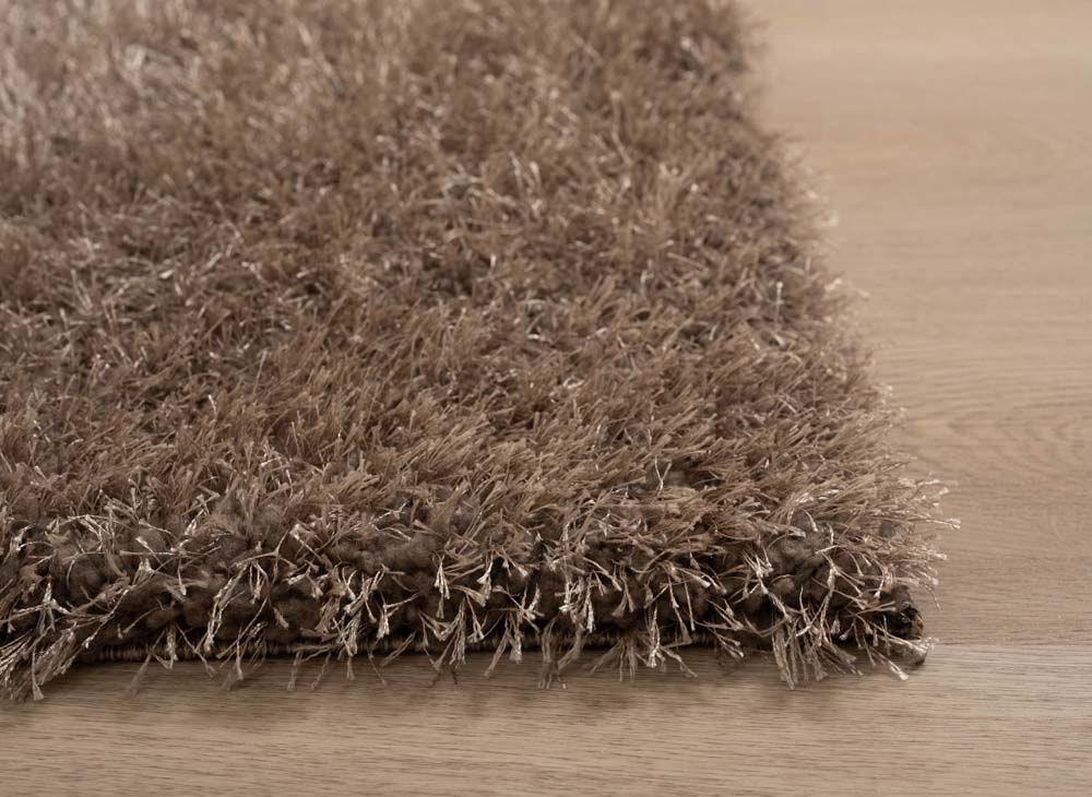 Tapis couloir en velours à poils longs - Posh beige - close up Tapis couloir en velours à poils longs - Posh beige - close up