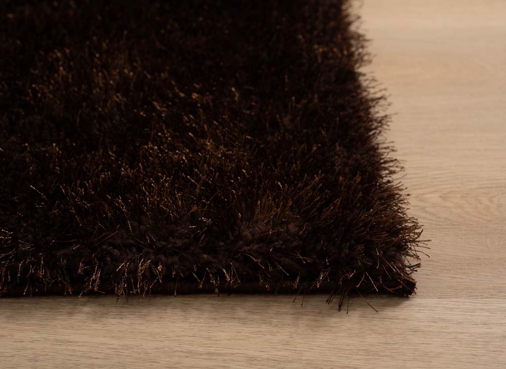 Tapis velours de couloir - Posh marron foncé - close up Tapis velours de couloir - Posh marron foncé - close up