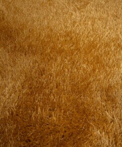 Tapis velours carré - Posh or - close up