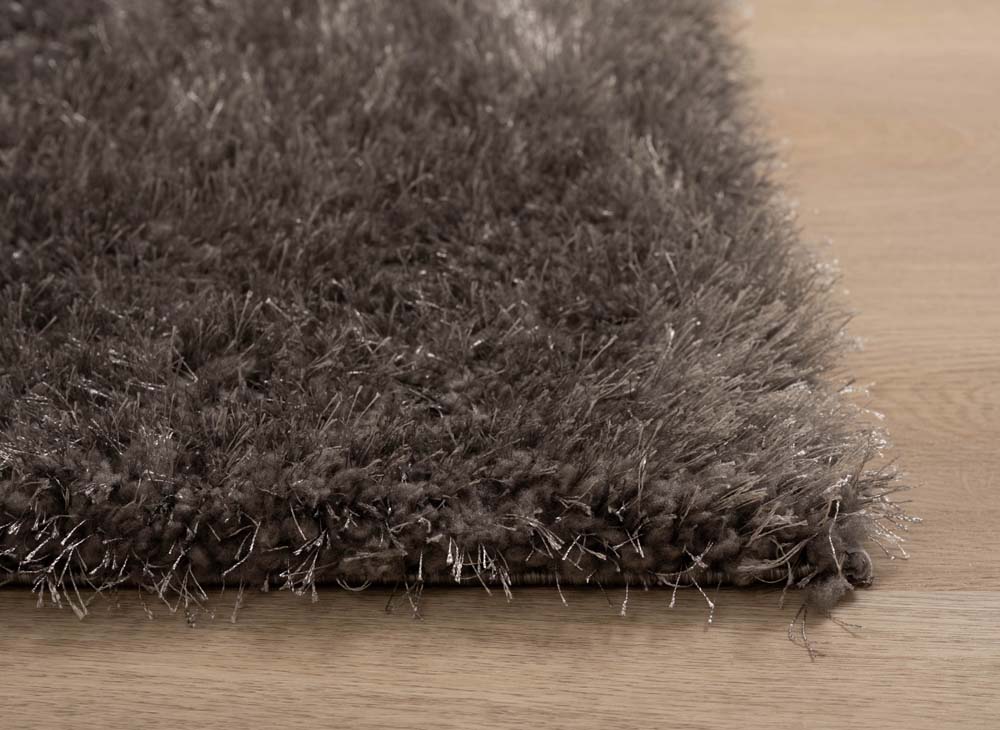 Tapis velours carré - Posh gris - close up Tapis velours carré - Posh gris - close up