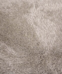 Tapis velours carré - Posh argent clair - close up