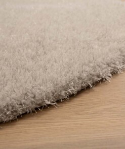 Tapis velours rond - Posh argent clair - close up, thumbnail Tapis velours rond - Posh argent clair - close up, thumbnail