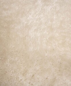 Tapis velours carré - Posh blanc - close up